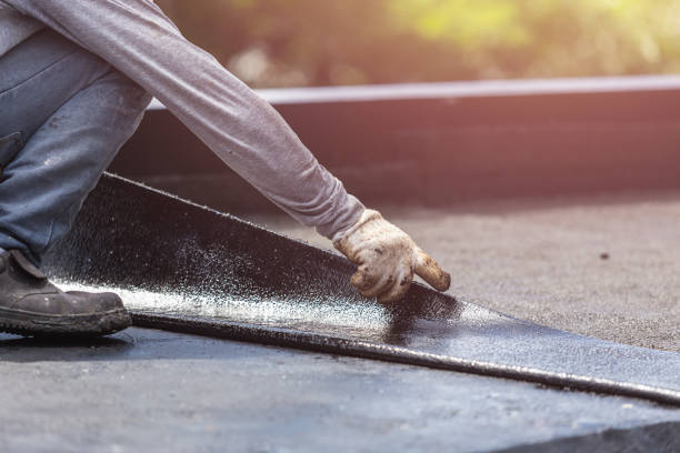 Professional Basement Waterproofing technician working in Okauchee, WI